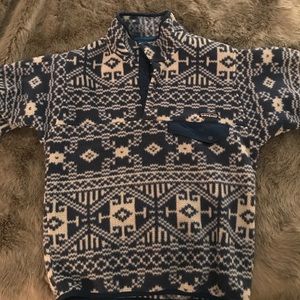 Patagonia pull over fleece